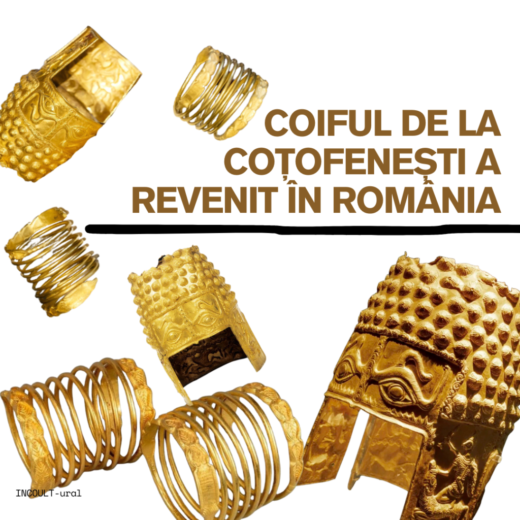 Bijuteriile dacice au revenit în România sub protecția armată a Jandarmeriei