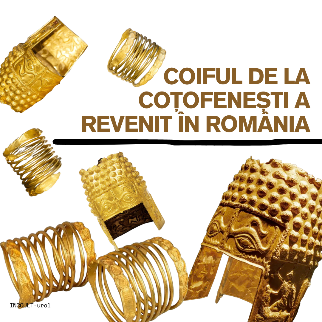 Bijuteriile dacice au revenit în România sub protecția armată a Jandarmeriei